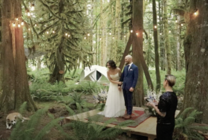 Ceremony in the Forest at Sitka Farms